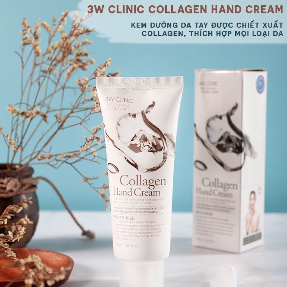 KEM DƯỠNG DA TAY HAND CREAM 3W CLINIC 